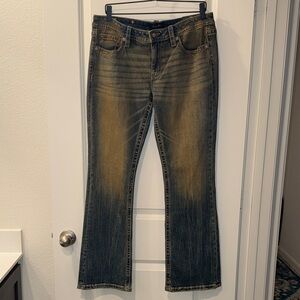 Miss Me Rust wash Bootcut Jeans size 32x32 NWT